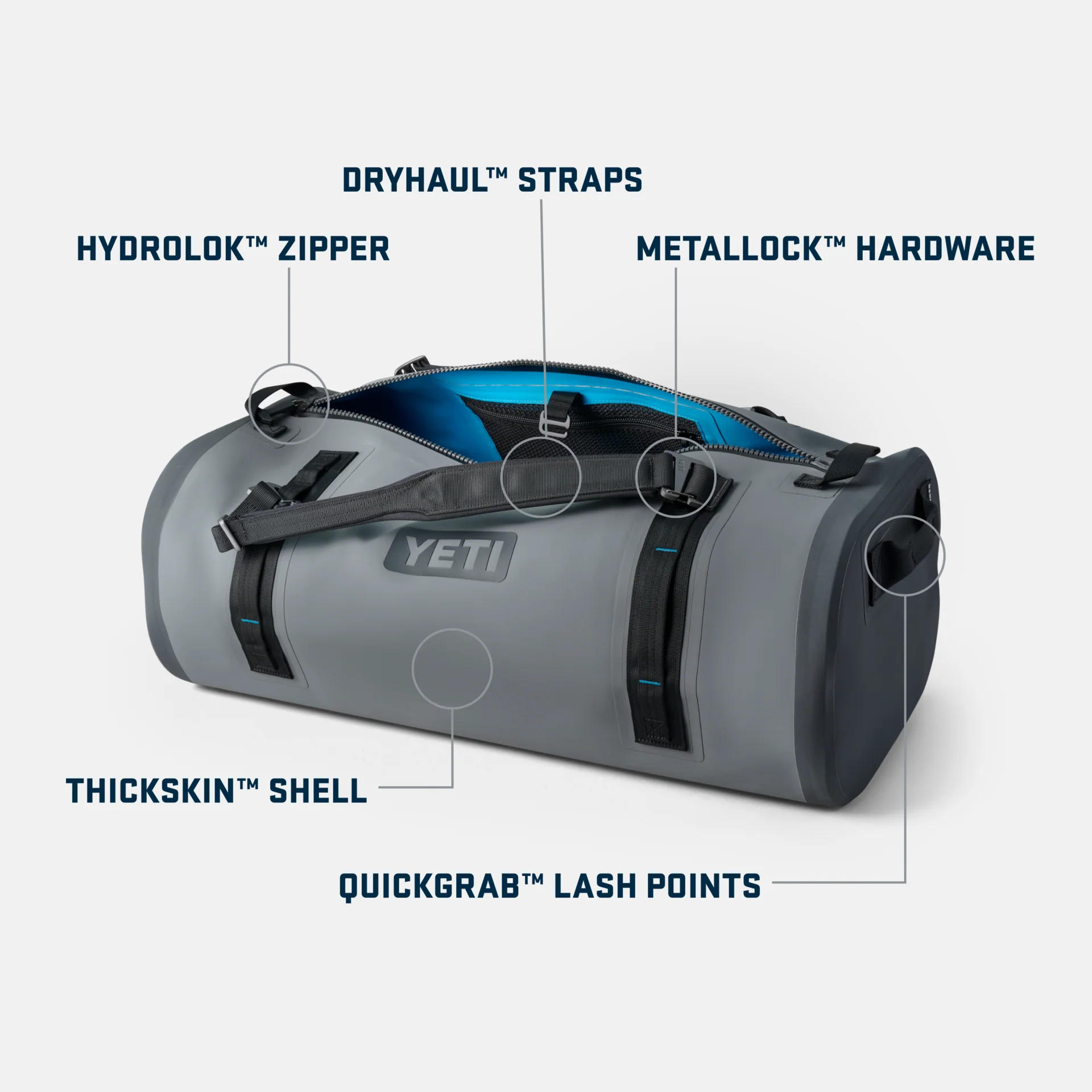 Panga® 75 L Waterdichte sporttas - Image 8