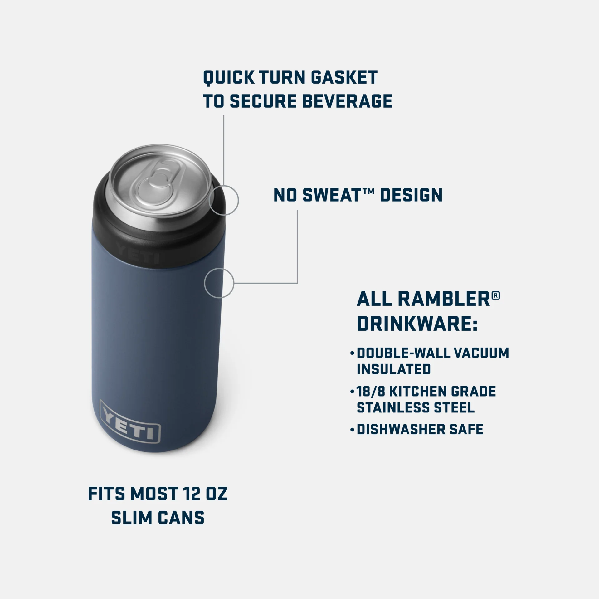 Rambler® Colster® 250 ml isolator Voor Blikjes - Image 4