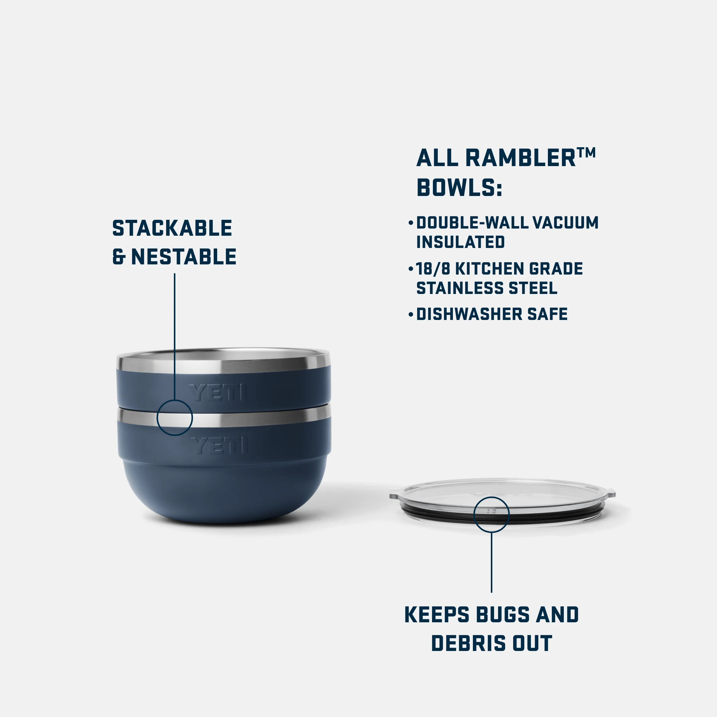 Rambler™ Geïsoleerde kom Middelgroot - Image 7